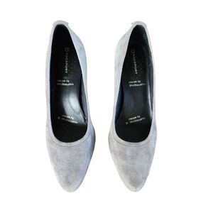 [7] Rockport Women's Gray Suede Pumps Size 7